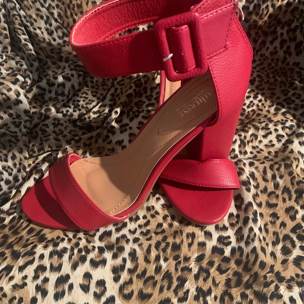Red heel Catherine malandrion